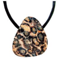 Poppy Jaspis Anhänger gebohrt ca. 2-4cm