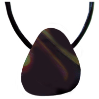 Regenbogenobsidian Anhänger gebohrt ca. 2-4cm