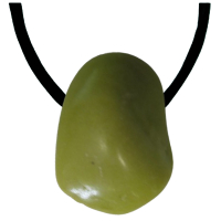 Serpentin Anhänger gebohrt ca. 2-4cm