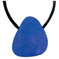 Tansanit Schmeichelstein gebohrt ca. 1-2cm