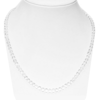 Bergkristall 6mm Kugelkette ca. 45cm lang