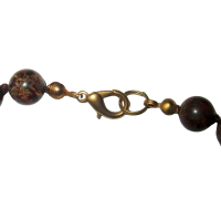 Breckzienjaspis 8mm Kugelkette ca. 60cm lang