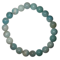 Amazonit 8mm Sternzeichen Kugelarmband Wassermann