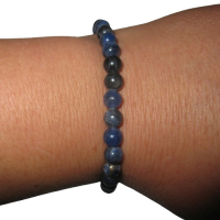 Sodalith 6mm Kugelarmband Edelsteinarmband