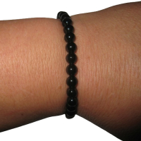 Turmalin schwarz 6mm Kugelarmband Edelsteinarmband