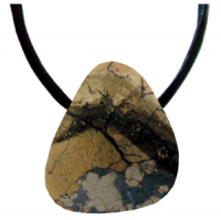 Markasit Schmeichelstein gebohrt ca. 2-4cm