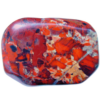 Breckzienjaspis Schmeichelstein ca. 2-4cm