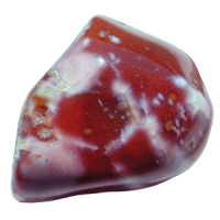 Fleischachat Schmeichelstein ca. 2-4cm