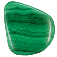 Malachit Malachite Edelstein Trommelstein Handschmeichler Schmeichelstein A-Qualität 30-60mm