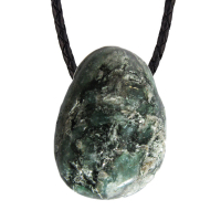 Fuchsit Schmeichelstein gebohrt ca. 2-4cm