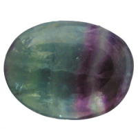 Regenbogenfluorit Schmeichelstein ca. 2-4cm