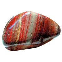 Regenbogenjaspis Schmeichelstein ca. 2-4cm