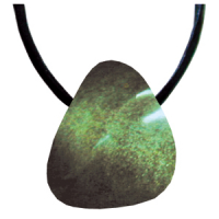 Goldobsidian Anhänger gebohrt ca. 2-4cm