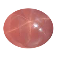 Sternrosenquarz Schmeichelstein ca. 2-4cm