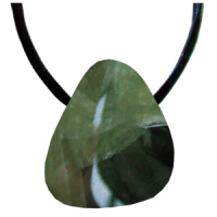 Grossular Schmeichelstein gebohrt ca. 2-4cm