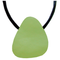 Jade grün Schmeichelstein gebohrt ca. 2-4cm