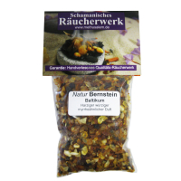 Bernstein 50ml zum räuchern 100% Naturbernstein Räucherwerk für Hausreinigung, Schutzräucherung, Rauhnächte.