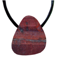 Katzenauge Schmeichelstein gebohrt ca. 2-4cm