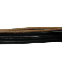 Lederband Set 3x Schwarz und 2x braun