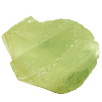 Calcit grün Rohstein ca. 2-4cm