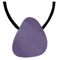 Jade lila Schmeichelstein gebohrt ca. 2-4cm