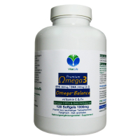 OMEGA-3 EPA/DHA 3:2 Fettsäuren 120 Kapseln PREMIUM ARKTIS Fischöl 2000mg/Tag. OHNE Fischgeschmack. Natürliche Triglycerid-Form. OHNE ZUSATZSTOFFE.