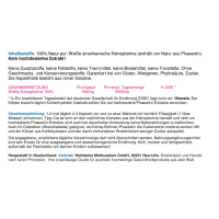 Phaseolin weiße Kidney Bohne 360 Pulver Kapseln