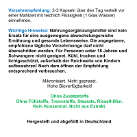 Calcium - Magnesium - Citrat 2:1, 360 Pulver Kapseln