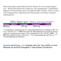 Melisse Zitronenmelisse 120 Kapseln NERVENKRAUT FRAUENWOHL HERZTROST 100% NATUR PUR - OHNE Zusatzstoffe!