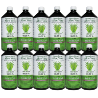QueenRoyal Aloe Vera Trink Gel 99.55 % pur 12 Liter Sparpack