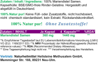 Mariendistel Silymarin 720 Samen Pulver Kapseln