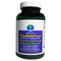 TEUFELSKRALLE Wurzel 120 Kapseln Devils Claw Afrikanische Klette. 100% NATUR pur [OHNE ZUSATZSTOFFE]