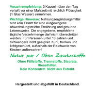Echte Goldrute Solidago 120 Pulver Kapseln Nieren Blase Harnwege [OHNE Zusatzstoffe]