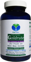 Echte Goldrute Solidago 120 Pulver Kapseln Nieren Blase Harnwege [OHNE Zusatzstoffe]