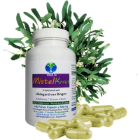 MISTEL Mistelkraut Mistletoe 180 Pulver Kapseln [OHNE Zusatzstoffe]