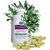 MISTEL Mistelkraut Mistletoe 360 Pulver Kapseln [OHNE Zusatzstoffe]