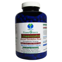 Löwenzahn Wurzel Dandelion Root 360 Pulver Kapseln