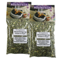 Räucherset Energetische Hausreinigung Kräuter & Engel + Sage