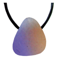 Ametrin B Anhänger gebohrt ca. 2-3cm mit Band & Zertifikat