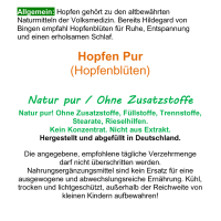 HOPFEN Hopfenblüten 720 Kapseln Wechseljahre, innere Ruhe, Entspannung 100% Natur pur. OHNE ZUSATZSTOFFE. ►3+1 Dose GRATIS.