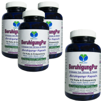 Beruhigung Pur 6 Kräuter 720 Pulver Kapseln OHNE Zusatzstoffe NATUR pur