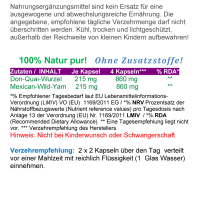 Dong Quai & Wild Yams 720 Pulver Kapseln