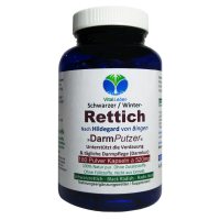 Schwarzer Rettich nach Hildegard von Bingen 180 Pulver Kapseln