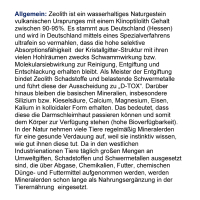 Zeolith Klinoptilolith 200 Pulver Kapseln