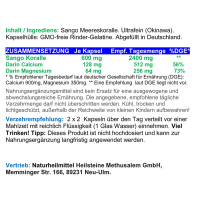 Sango Pur 2:1 Meereskoralle 120 Kapseln