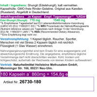 Edelschungit Edler Schungit 180 Pulver Kapseln aus Karelien unterstützt Dein Wohlgefühl im Alltag auf natürliche Weise und gilt in der Volksmedizin als mächtige Energiequelle für innere Ruhe, Erdung, Balance und Ausgeglichenheit. 100% edler Schungit in Ka