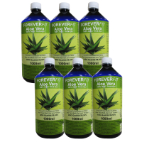 ForeverFit Aloe Vera Trinkgel 6 x 1000ml Flasche