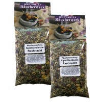 Alpenländische Rauhnacht 7-tlg Rauhnächte Räucherset für Hausreinigung & Kehraus.