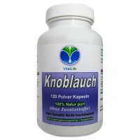 Knoblauch 120 Pulver Kapseln