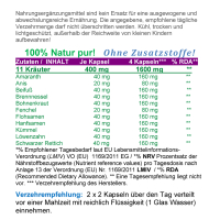 11 Kräuter & Bitterstoffe 720 Kapseln nach Hildegard von Bingen